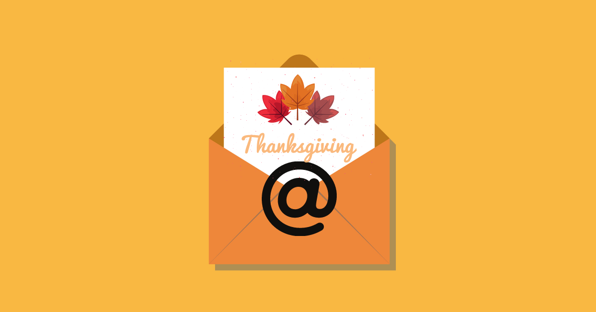 Thanksgiving Email Real Estate